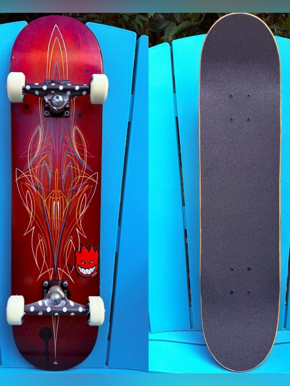 Relic Kustoms One Of A Kind Custom Complete Skateboard 7.5” Vintage Krux Trucks